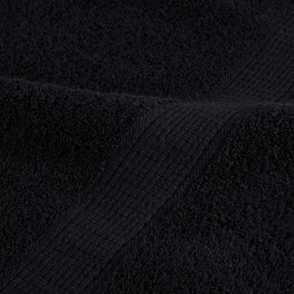 Set ASciugamani SOLUND 6 pz Neri 600 gsm - homemem39