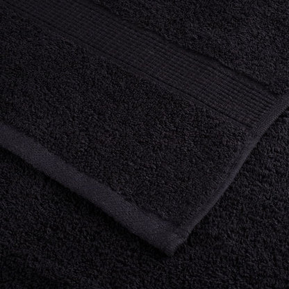 Set ASciugamani SOLUND 12 pz Neri 600 gsm | homemem39
