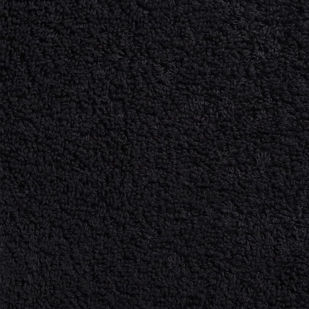 Set ASciugamani SOLUND 12 pz Neri 600 gsm - homemem39