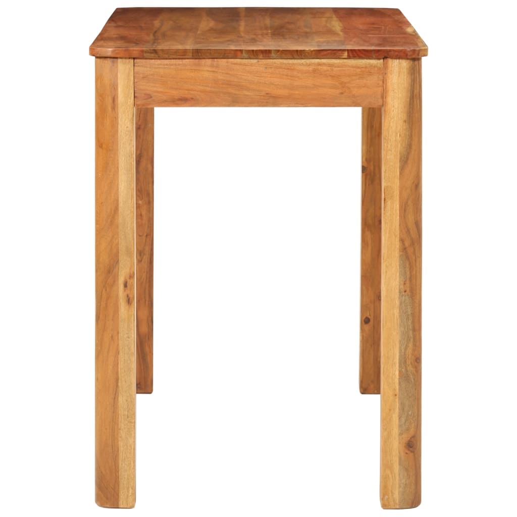 Tavolo da Pranzo 110x55x76 cm Legno Massello di Acacia | homemem39