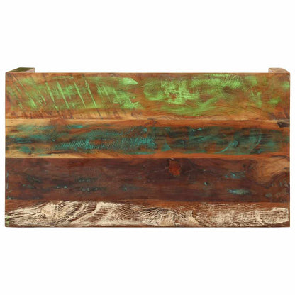 Tavolino da Caffè 110x55x40 cm Legno massello recuperato
