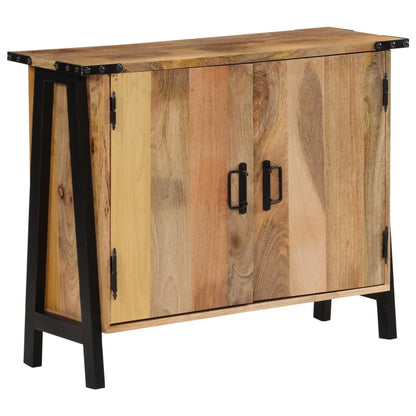 Sideboard 88x30x69 cm in Solid Mango Wood