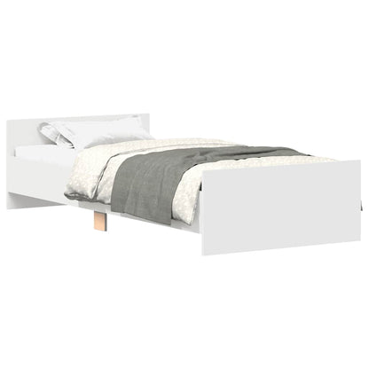 Giroletto Bianco 90x200 cm in Legno Multistrato