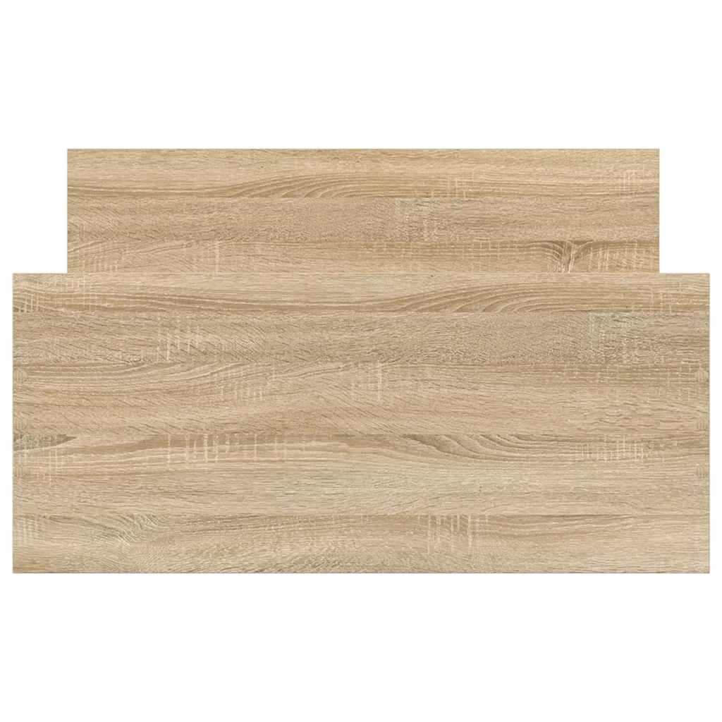 Giroletto senza Materasso Rovere Sonoma 90x200 cm in Truciolato - homemem39