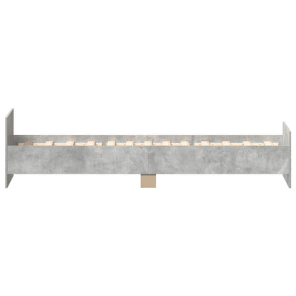 Giroletto Grigio Cemento 90x200 cm in Legno Multistrato | homemem39