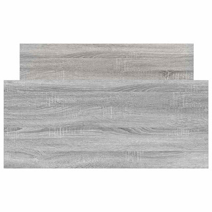 Giroletto Grigio Sonoma 90x200 cm in Legno Multistrato - homemem39