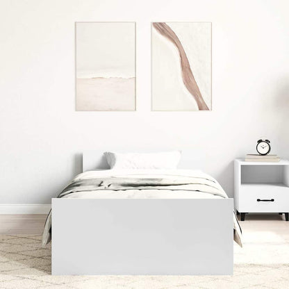 Giroletto Bianco 100x200 cm in Legno Massello | homemem39