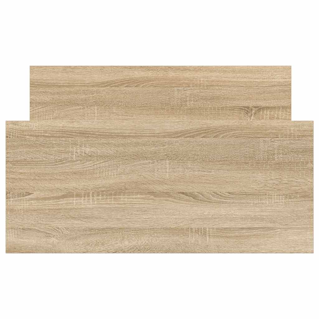 Giroletto senza Materasso Rovere Sonoma 100x200cm in Truciolato | homemem39