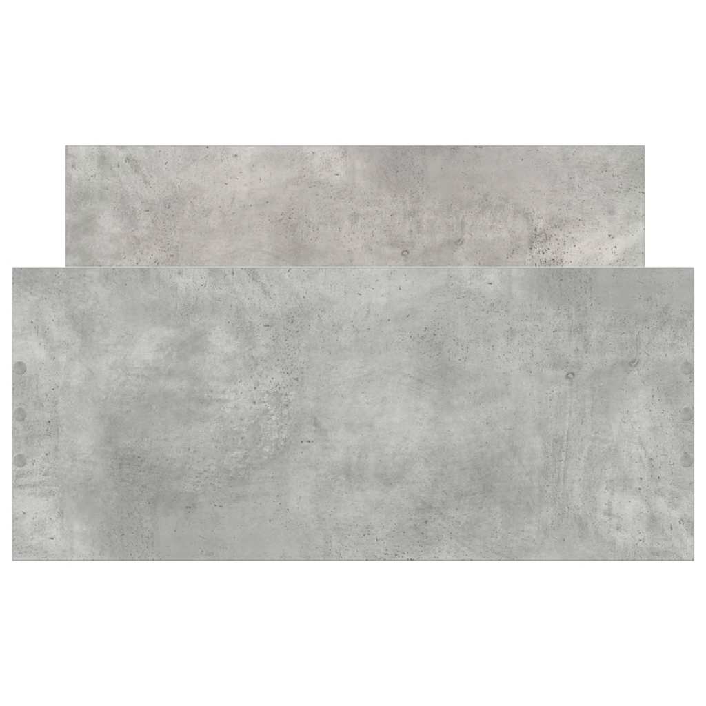 Giroletto Grigio Cemento 90x190 cm in Legno Multistrato - homemem39