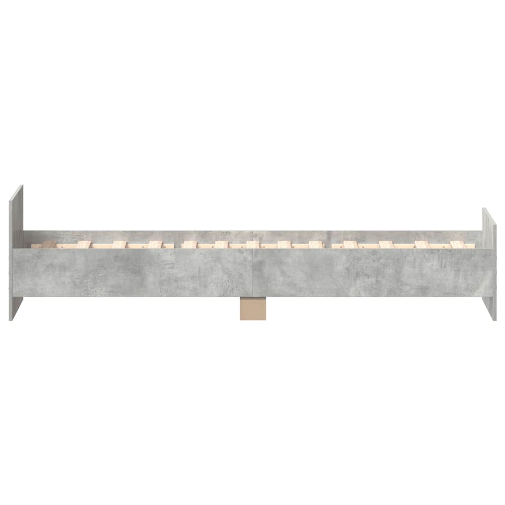Giroletto Grigio Cemento 90x190 cm in Legno Multistrato - homemem39