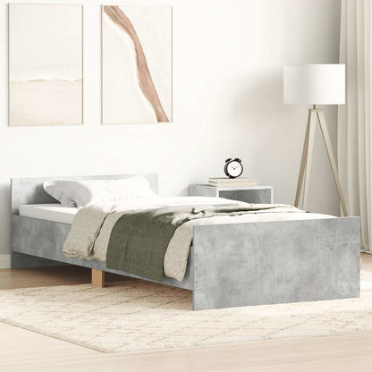 Giroletto Grigio Cemento 90x190 cm in Legno Multistrato | homemem39