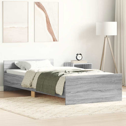Giroletto Grigio Sonoma 90x190 cm in Legno Multistrato | homemem39