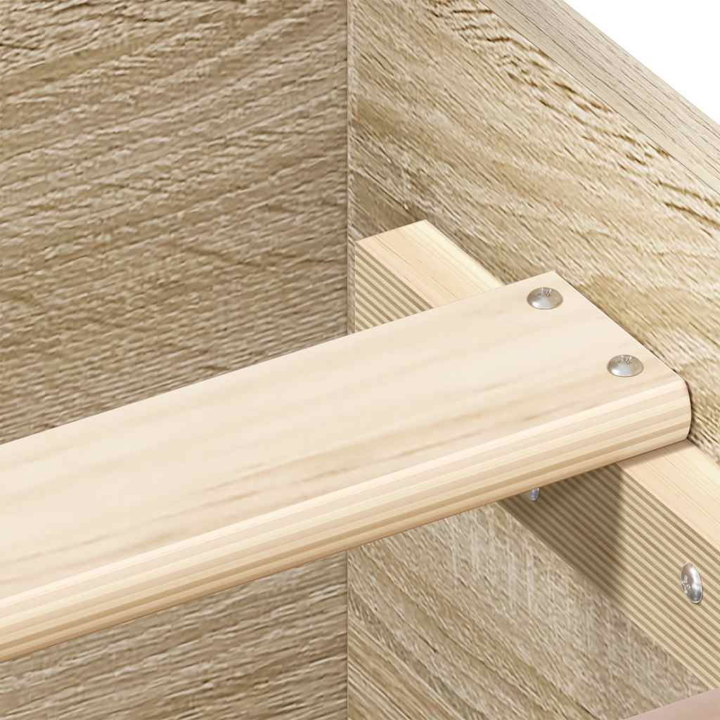 Giroletto senza Materasso Rovere Sonoma 75x190 cm in Truciolato - homemem39