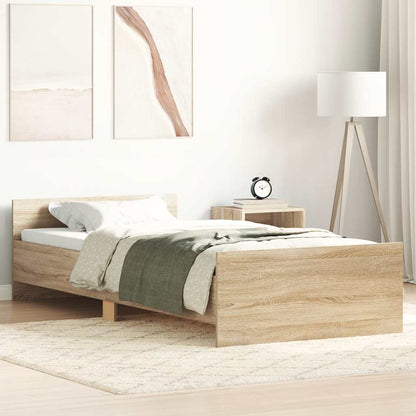 Giroletto senza Materasso Rovere Sonoma 75x190 cm in Truciolato | homemem39