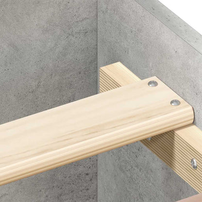 Giroletto Grigio Cemento 75x190 cm Small Single Multistrato | homemem39