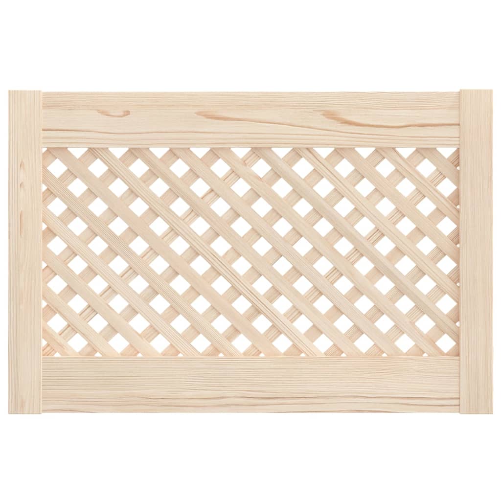 Ante con Design a Reticolo 2 pz 59,5x39,5 cm in Legno di Pino