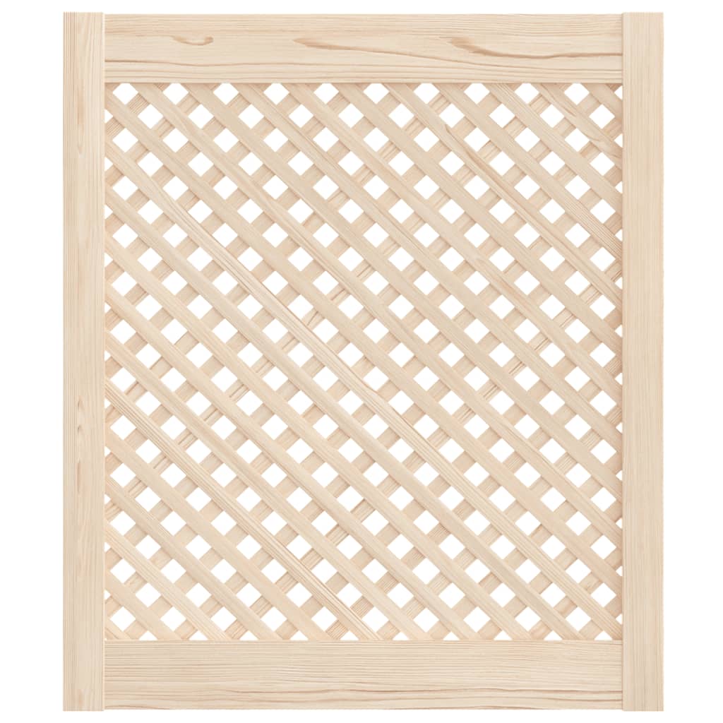 Ante con Design a Reticolo 2 pz 59,5x69 cm in Legno di Pino - homemem39