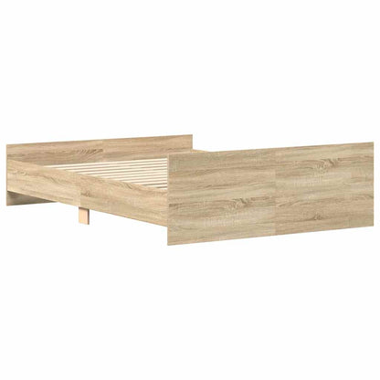 Giroletto con Testiera e Pediera Rovere Sonoma 140x200 cm | homemem39