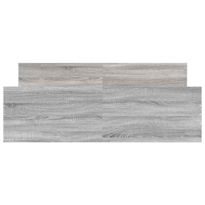 Giroletto con Testiera e Pediera Grigio Sonoma 150x200 cm