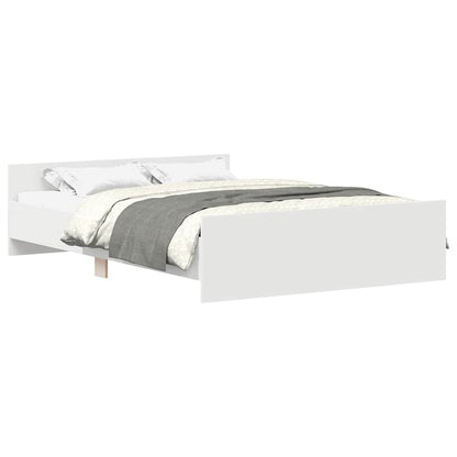 Giroletto con Testiera e Pediera Bianco 120x190 cm | homemem39