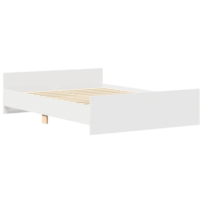 Giroletto con Testiera e Pediera Bianco 120x190 cm | homemem39