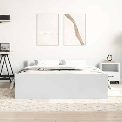 Giroletto con Testiera e Pediera Bianco 120x190 cm | homemem39