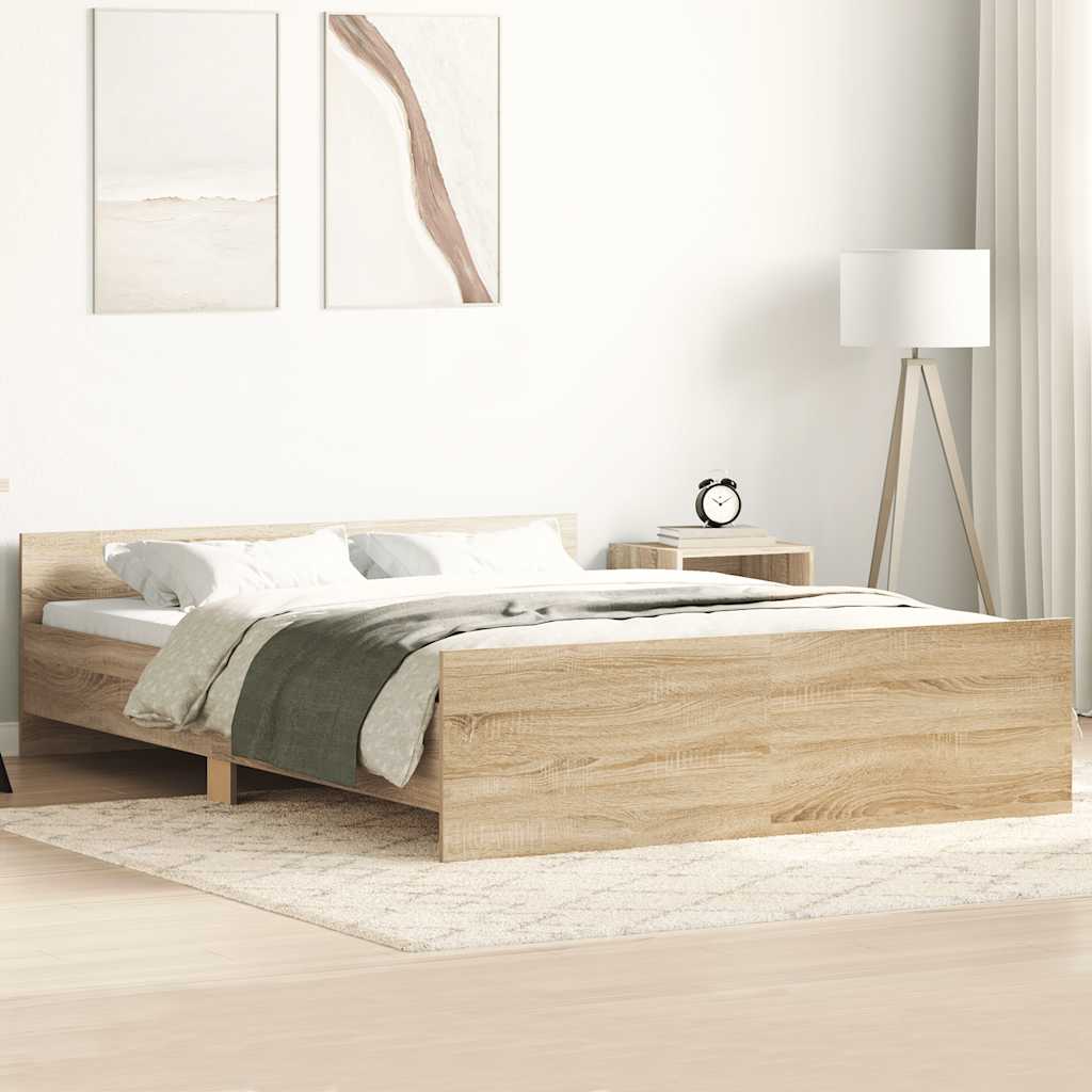 Giroletto con Testiera e Pediera Grigio Cemento 120x190 cm | homemem39