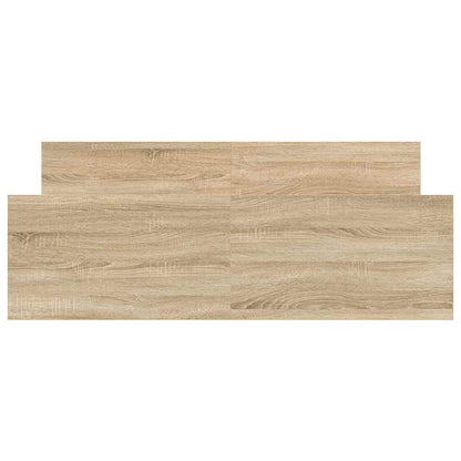 Giroletto con Testiera e Pediera Rovere Sonoma 140x190 cm | homemem39