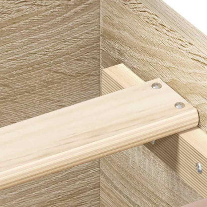 Giroletto con Testiera e Pediera Rovere Sonoma 140x190 cm | homemem39