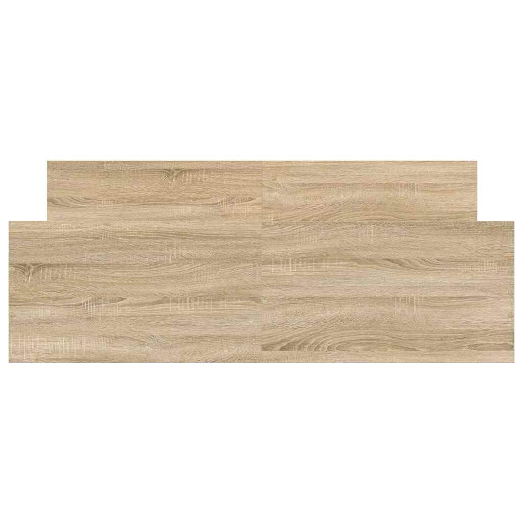 Giroletto con Testiera e Pediera Rovere Sonoma 135x190 cm - homemem39