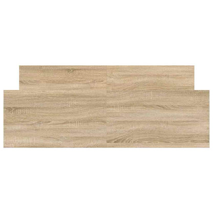 Giroletto con Testiera e Pediera Rovere Sonoma 135x190 cm - homemem39