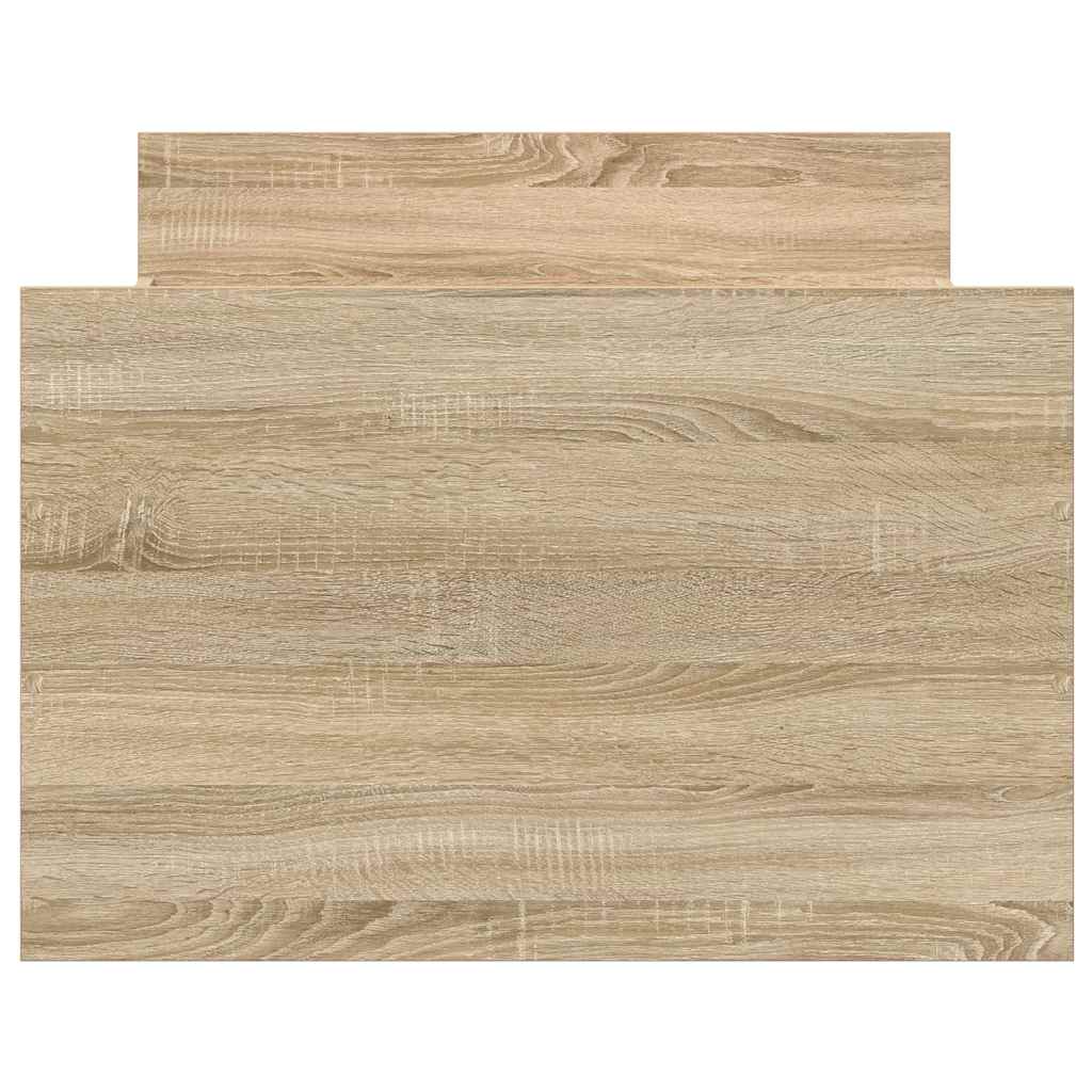 Giroletto con Testiera e Pediera Rovere Sonoma 90x200 cm | homemem39