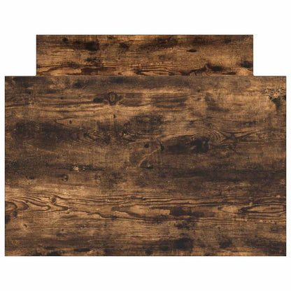 Giroletto con Testiera e Pediera Rovere Fumo 90x200 cm | homemem39