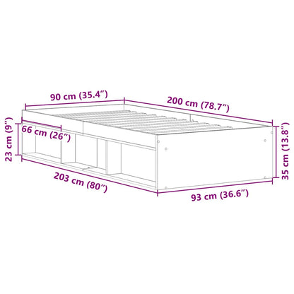 Giroletto Grigio Cemento 90x200 cm | homemem39