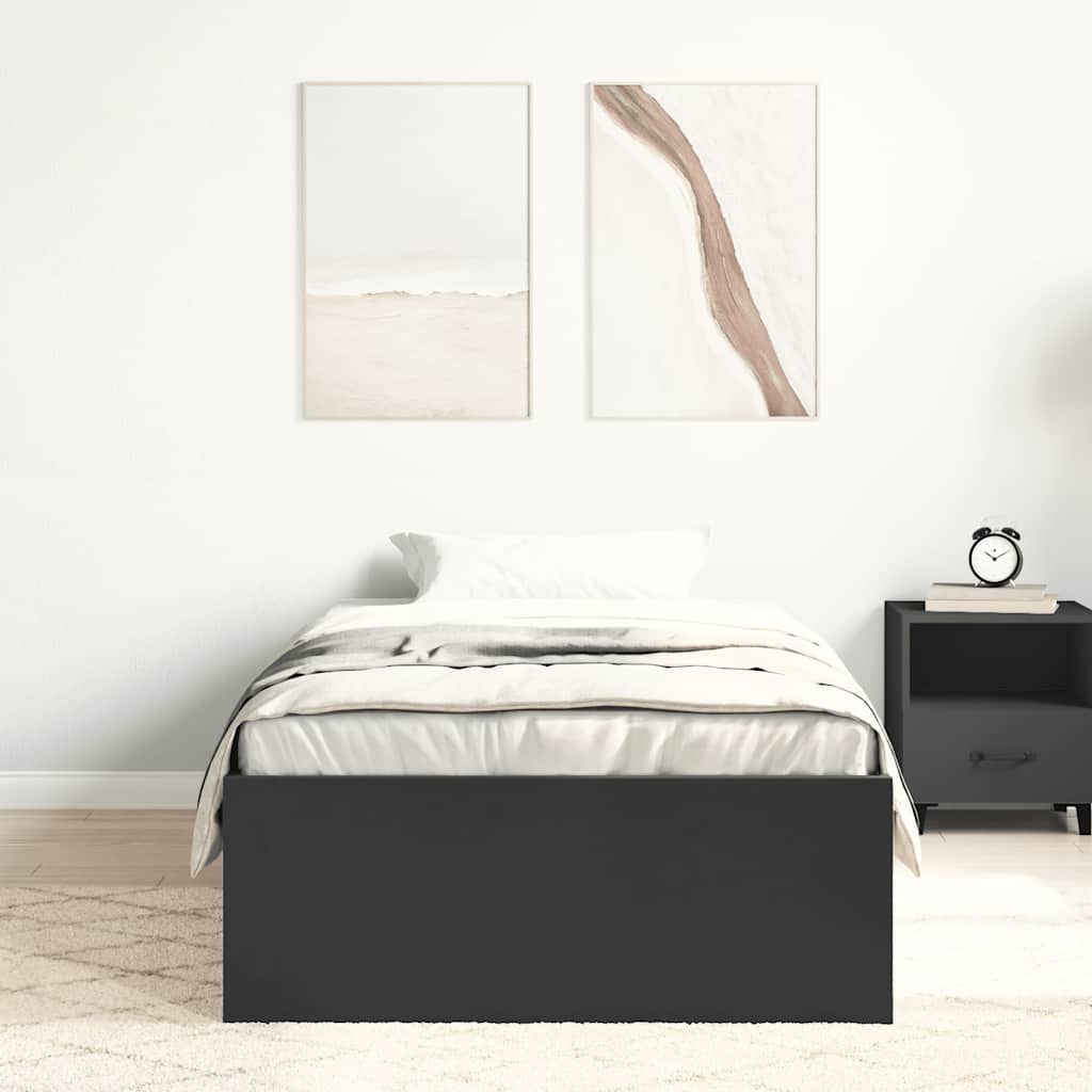 Giroletto Nero 90x190 cm