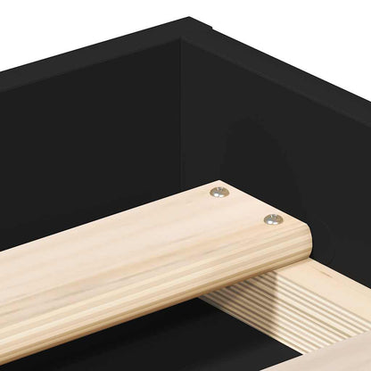 Giroletto Nero 90x190 cm