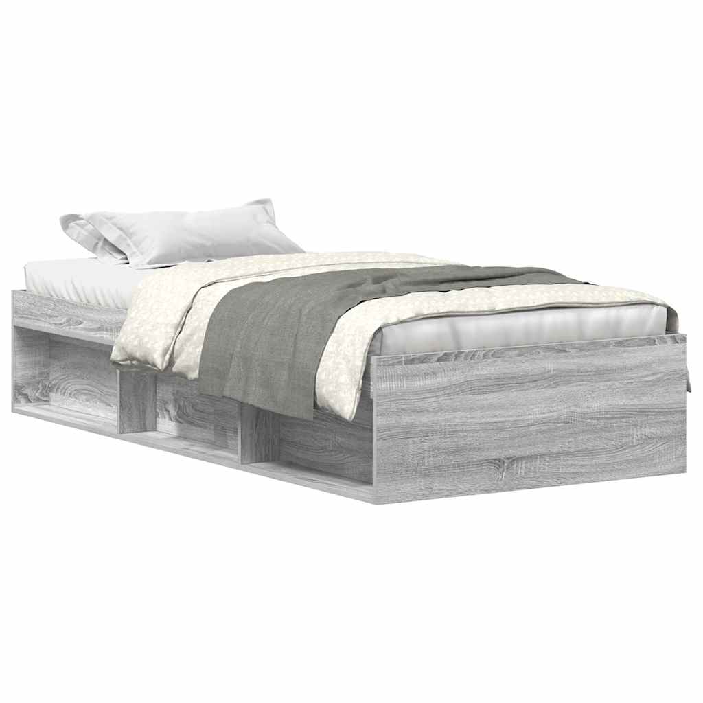 Giroletto senza Materasso Rovere Sonoma 90x190 cm | homemem39