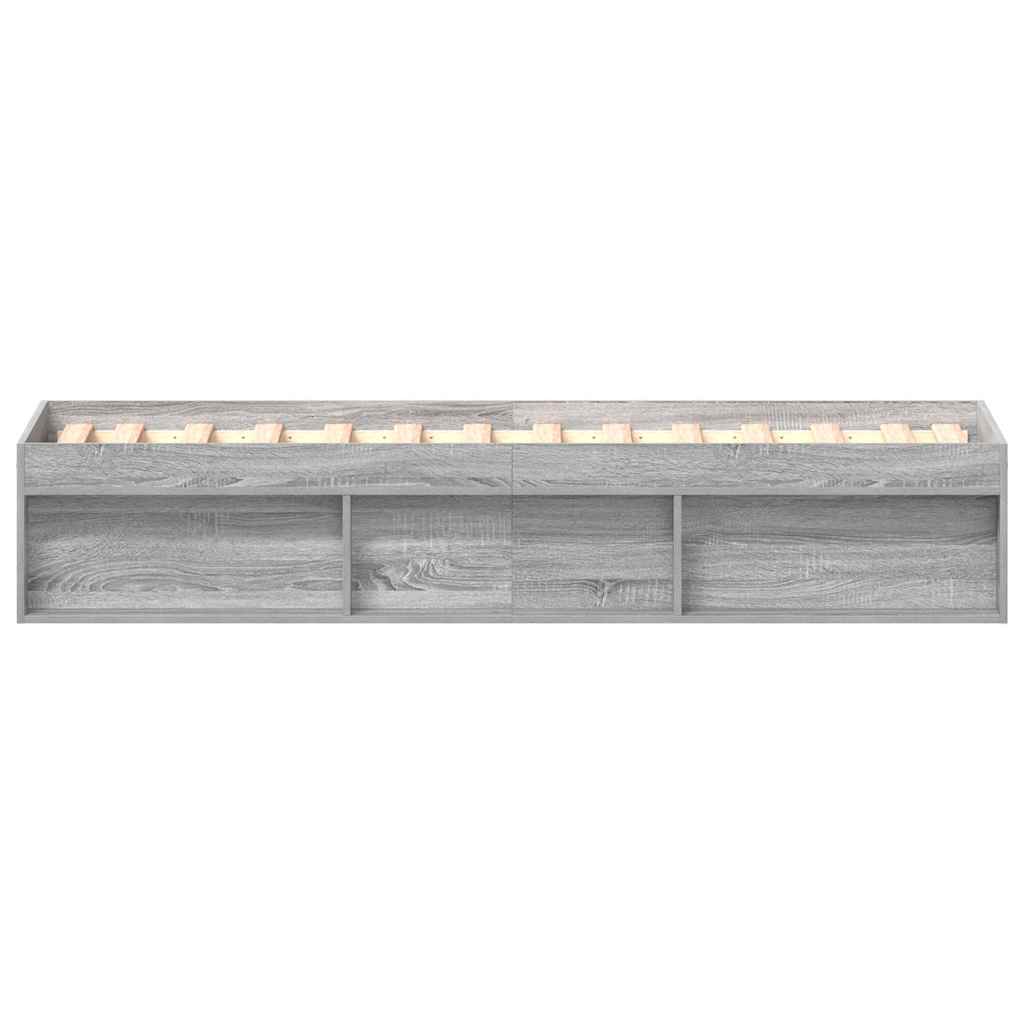 Giroletto senza Materasso Rovere Sonoma 90x190 cm | homemem39