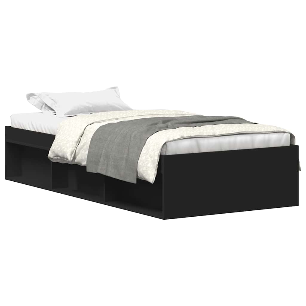 Giroletto Nero 75x190 cm Small Single