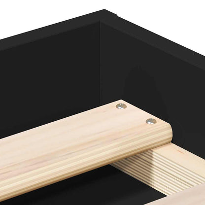 Giroletto Nero 75x190 cm Small Single