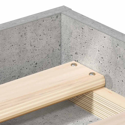 Giroletto Grigio Cemento 75x190 cm Small Single | homemem39
