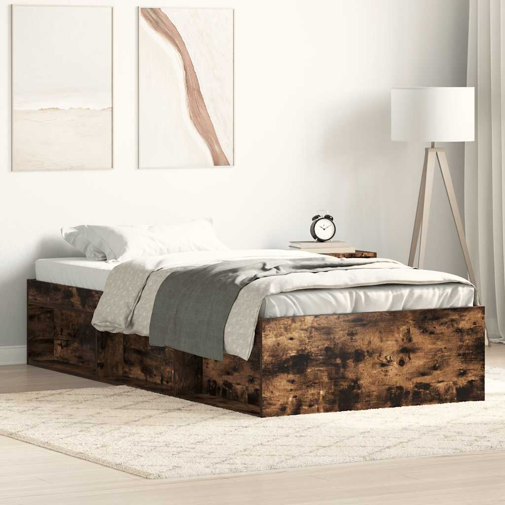 Giroletto Rovere Fumo 75x190 cm Small Single | homemem39