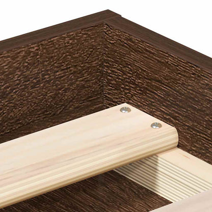 Giroletto Rovere Marrone 75x190 cm Small Single