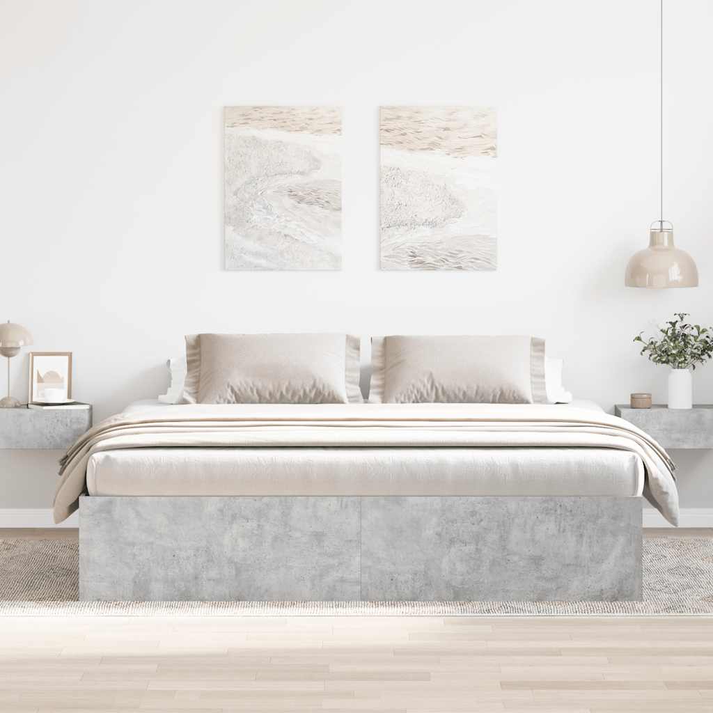 Giroletto Grigio Cemento 180x200 cm Super King | homemem39