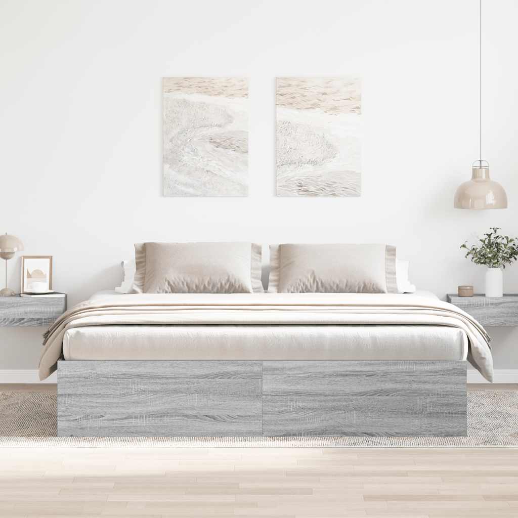 Giroletto Grigio Sonoma 180x200 cm Super King - homemem39
