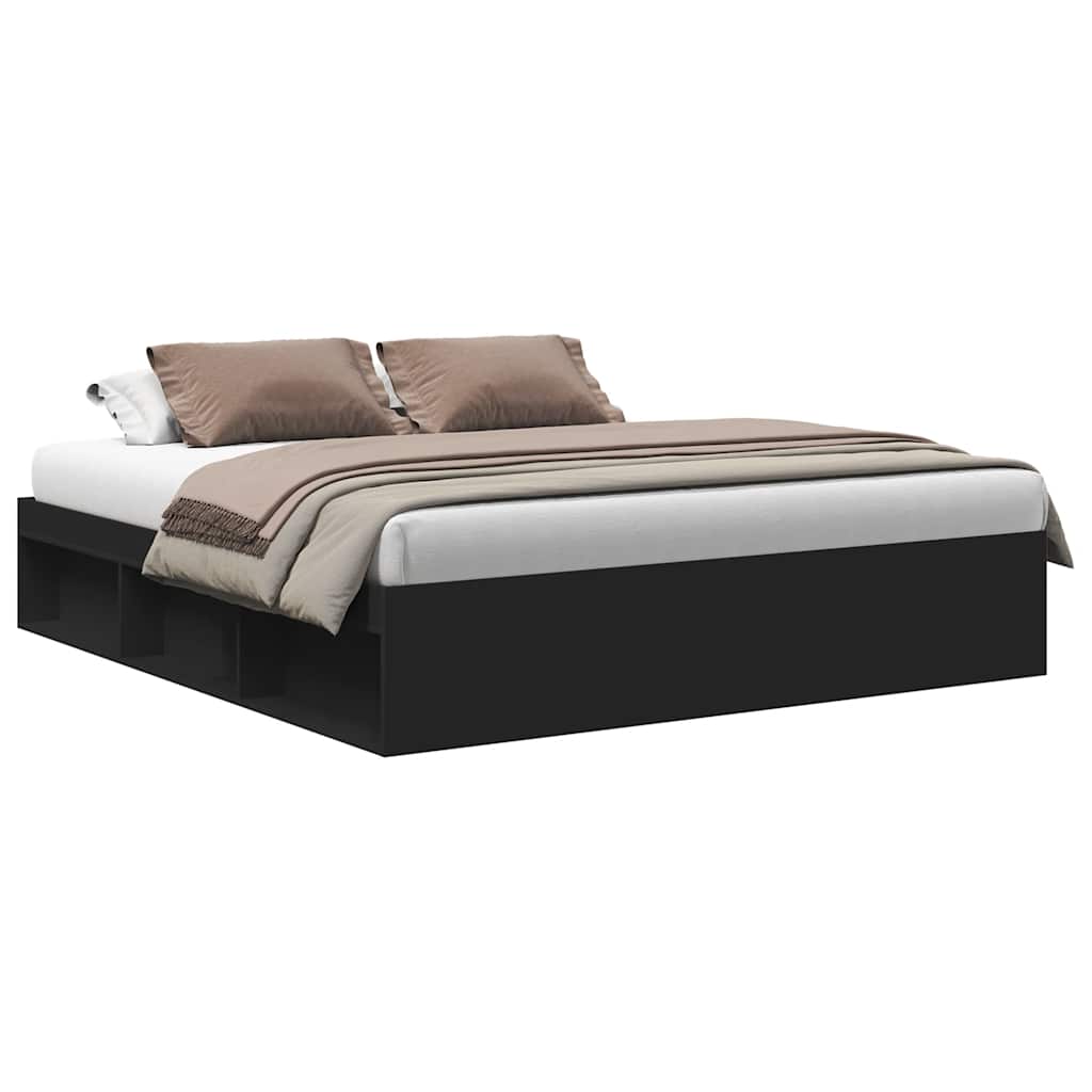 Giroletto Nero 200x200 cm | homemem39