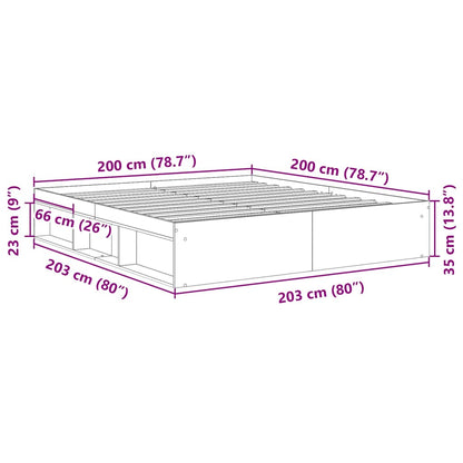 Giroletto Rovere Fumo 200x200 cm | homemem39