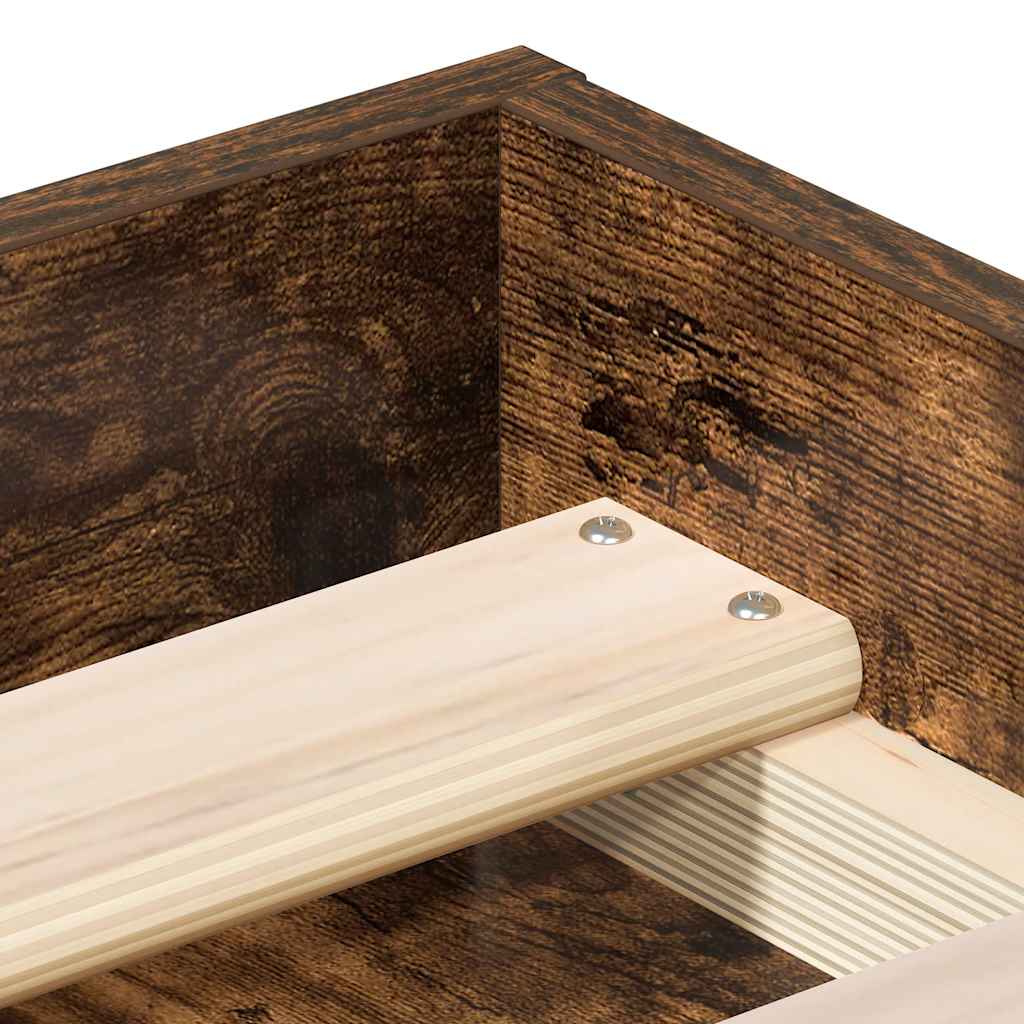 Giroletto Rovere Fumo 120x190 cm Small Double - homemem39