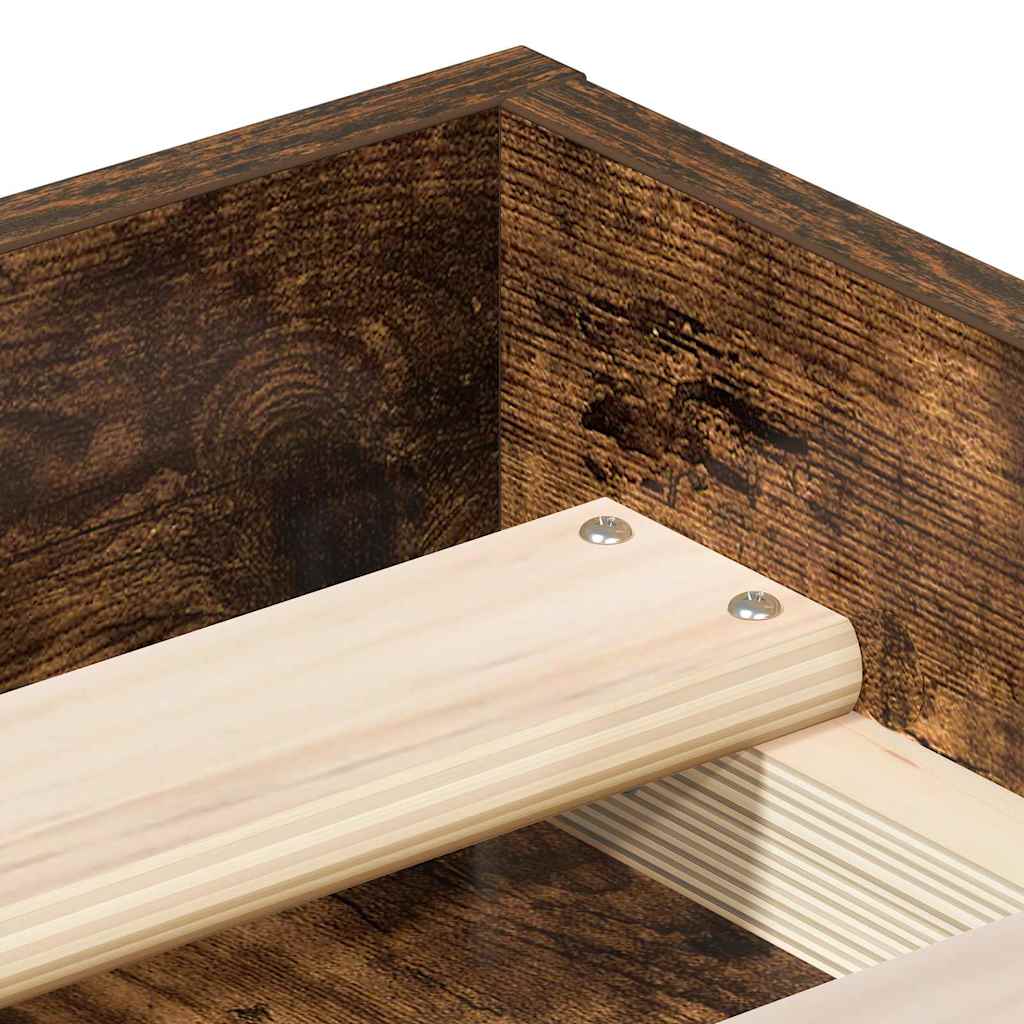Giroletto Rovere Fumo 135x190 cm Double | homemem39