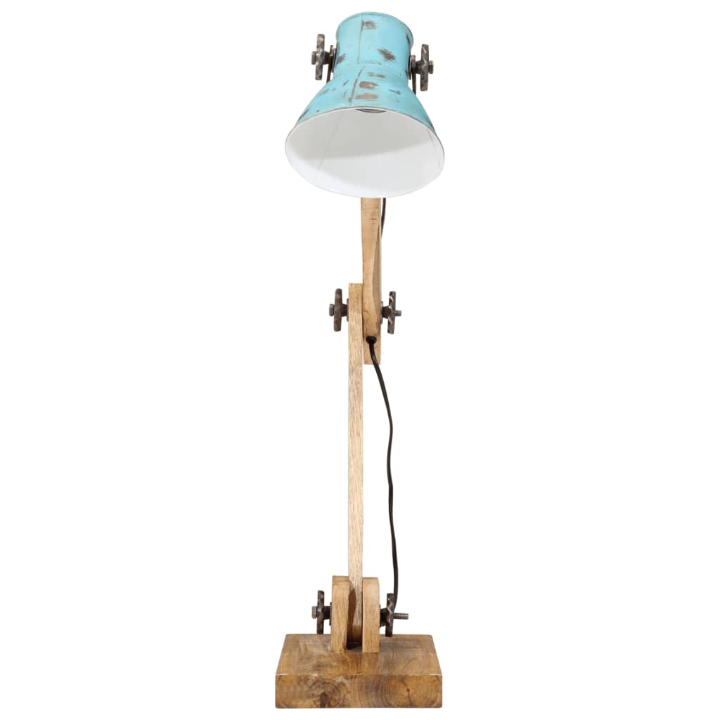 Lampada da Scrivania 25 W Blu Anticato 23x18x96 cm E27